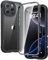 Diaclara Designed for iPhone 16 Pro Max Case, Full Body Rugged Case with Built-in Touch Sensitive Anti-Scratch Screen Protector, Upgraded [Full Camera Protection] for iPhone 16 Pro Max 6.9 (Black)