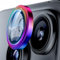 Muigi for iPhone 16 Pro/Pro Max Camera Lens - 10X Shatterproof & 9H+ Tempered Glass Screen Cover - Colorful Titanium