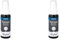 Rayher 35027576 Peinture textile en spray, noir, 1 pce., 50ml, sol. aqueuse, permanente, lavable, tissus, vêtements, anniversaire, jubilé (Lot de 2)