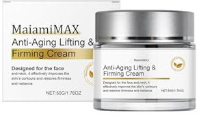 Anti-Aging Tagescreme 50g mit Hyaluron & Pro-Kollagen, Faltenreduktion durch Tiefenpflege, Vegan & Dermatologisch getestet, Für Gesicht & Dekolleté