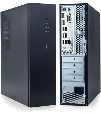 Desktop PC – Intel Core i7-12700 12th Gen • 16GB DDR4 RAM • 512GB SSD • WiFi 5 & Bluetooth 5.0 • Dual Monitor Support • Windows 11 Pro – Small Form Factor Office & Home Computer