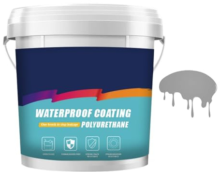 Colle Imperméable, Membrane D'Étanchéité Toiture, Gouttières Et murl, Rubson Revêtement Anti Fuite, Réparation Fuites, Infiltrations & Fissures, Agent De Revetement Impermeable