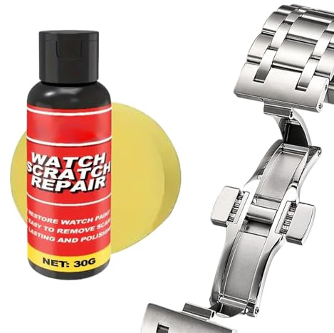 Generico Polish Kit - 30g Watch and Jewelry Repair Paste Sponge Included Gentle Effective Formula for Stainless Steel Alloy Phone Frame Restoration Polishing | reliable tool for metal r