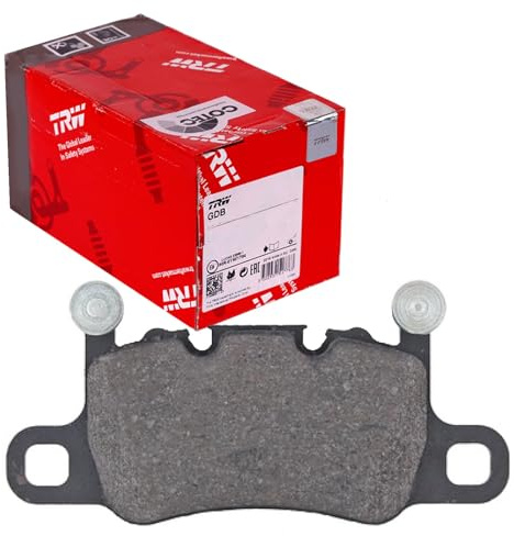 TRW GDB2104 Brake Pad Set of 4 Compatible for Porsche 911 (991) 2011-2020 Rear Axle and Other Vehicles