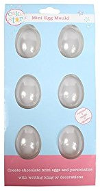 Molde - 6 mini huevos de chocolate