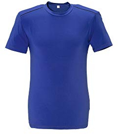 Planam 2962064 DuraWork T-Shirt, Kornblau/Schwarz, Größe XXXL