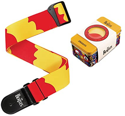 D'Addario Yellow Submarine 50th Anniversary Woven Guitar Strap, Paul