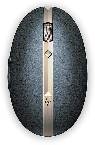 HP Spectre 700 - Souris Rechargeable Sans Fil Bleu Poséidon (USB et Bluetooth, 1200 DPI, Easy-Switch, Ambidextre)