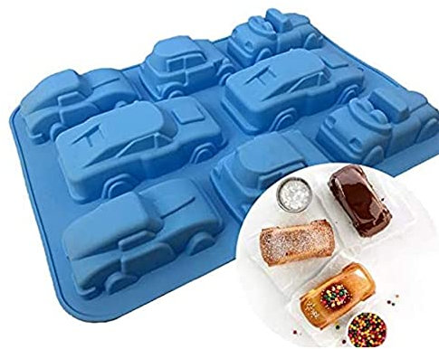 KBstore Silikon-Backform für Kuchen, Gebäck, Auto-Form, für Seife, Pudding und Kekse #1
