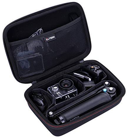 LTGEM AKASO Hard Case for Sports Camcorder EVA AKASO EK7000 4K WiFi Sports Action Camera Ultra HD Waterproof DV Camcorder (Camera + Stands + Accessories Case)