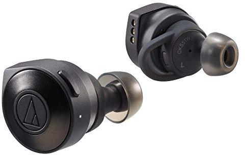 Audio-Technica Wireless Bluetooth 5.0 Earphone ATH-CKS5TW Solid Bass Truly Wireless [Black]