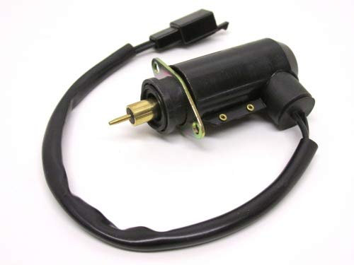 E Choke Kaltstarter Kaltstartautomatik Stecker 8mm Bolzen passend für CPI Generic Keeway TGB Bullet Pegasus R50X Piaggio Hexagon SKR Sachs Speedforce Speedjet 2-Takt China Roller mit Mikuni Vergaser