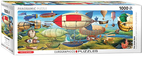 Eurographics 1000 Teile Panorama - Das grosse Rennen