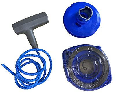 ENGINERUN Pull Start Cord Recoil Starter Rope Rotor Rewind Spring Pawl Repair Kit Compatible with Husqvarna K650 K750 K760 Power Cutter Saw Parts Replaces OEM 506 25 81-02