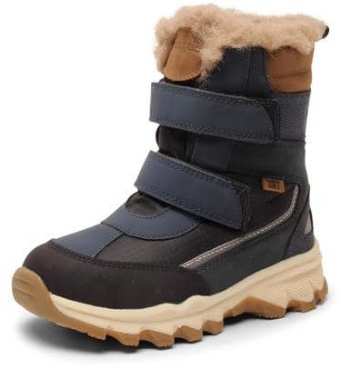 Bisgaard Unisex Schlupfstiefel in blau-Kombi - Gr. 27