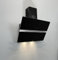 GURARI Dunstabzugshaube 80 cm GCH 971 BL 80 Diamond Kopffreihaube 850 m³/h Wandhaube Schwarz Glas Abuft/Umluft Abzugshaube | Wandmontage