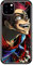 iPhone 14 Pro Hülle, Anime Schwarz Silikon Soft Touch Schutzhüllen