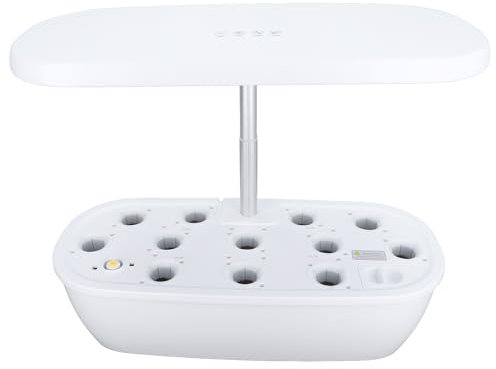 12Pods Kräutergarten-Set für den Innenbereich, Hydrokultur-Anbausystem mit LED-Wachstumslicht, Intelligentes Gartenpflanzgefäß, Keimungsset für Pflanzen, für die Küche zu Hause,
