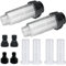 Morlight 2 Filtro per Acqua per Idropulitrice, Filtro acqua tubo da giardino, 3/4 pollici prefiltro acqua set con 5 filtri e 5 adattatori rapidi per idropulitrici ad alta pressione