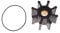 XYWOPO Impeller Repair Kit, for Jabsco 11979-0001 500155 Raw Sea Water Pump Boat water pump impeller