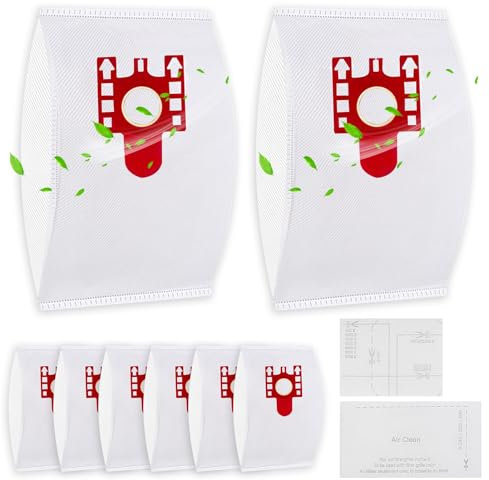 15 Remplacement Sac pour aspirateur Miele Compact C2 Compact C1 Complete C1 FJM série S2 S3 S4 S5 S6 S7 avec 2 filtres