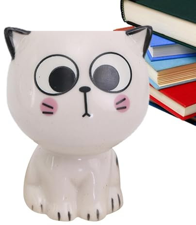 Katzen-Blumen-Pflanzgefäß – Porzellan-Tier-Katzentöpfe, Sukkulenten-Übertopf für Katzen | Gartentöpfe ohne Bodenschale mit einzigartigen Katzenausdrücken, Desktop-Blumentopf- für Schlafzimmer,