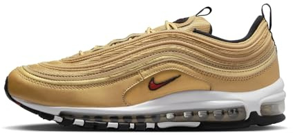 NIKE Air Max 97 Men's Trainers DM0028 (Metallic Gold/Varsity Red/Black/White 700) UK 8.5 (EU 43)