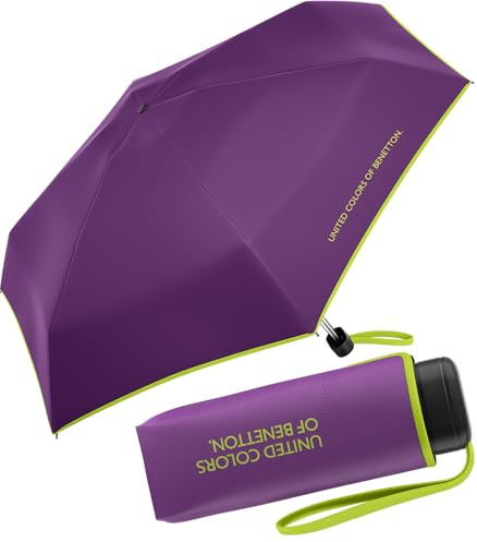 Benetton Ultra Mini Flat Solid Taschenschirm