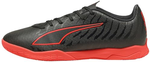 Puma Unisex Ultra 6 Play IT Fußballschuh, Schwarz/Rot, Größe 42, Puma Black Puma Red, 42 EU
