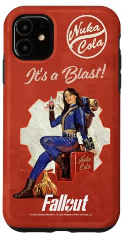 Fallout Nuka Cola Lucy It's a Blast Retro Ad Gaming TV Show Case for iPhone 11