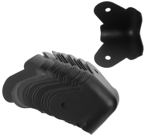 Protections D’Angle pour Coffret en Bois Foncé 16 Pièces