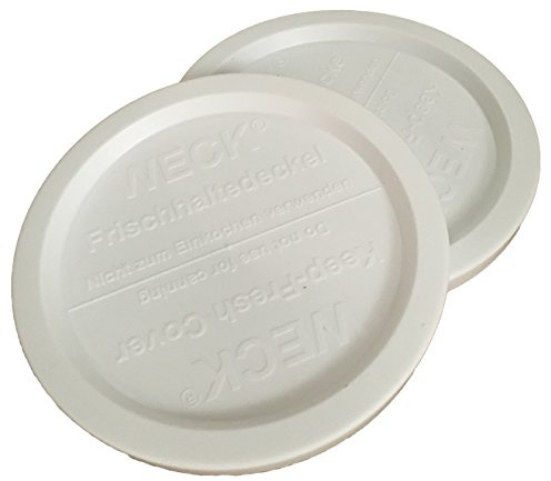 Weck Frischhaltedeckel aus Kunststoff, groß, passend für 740, 741, 742, 743, 738, 739, 744, 745, 748, 974 (groß = 100 mm/4)