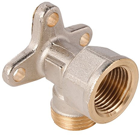 WIROFLEX | Wandscheibe | Klemmring | Schraubsystem | Fitting | 1/2 A x 1/2 IG | Für Mehrschichtverbundrohr