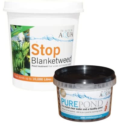 Evolution Aqua Stop Blanket 1kg & Pure Pond 500ml