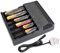 TrustFire 18650 Smart Battery Charger Universal Intelligent 6 Slot Charger Fast Charging for Rechargeable Li-ion Lithium 3.7V 18650 18500 18350 17670 16340 14650 14500 10440 Ni-Mh 1.2V AA AAA UK Plug