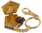 The Noble Collection Chocolate Frog Key Chain by Chocolate Frog Keyring For Keys With Honeydukes Sweetshop (NON-EDIBLE) Chocolate Frog - Officially Licensed Harry Potter Replica