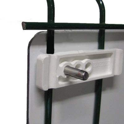 Sign Bracket to Attach Signs and Boards to Wire Fences with M6 Bolt Included (4)