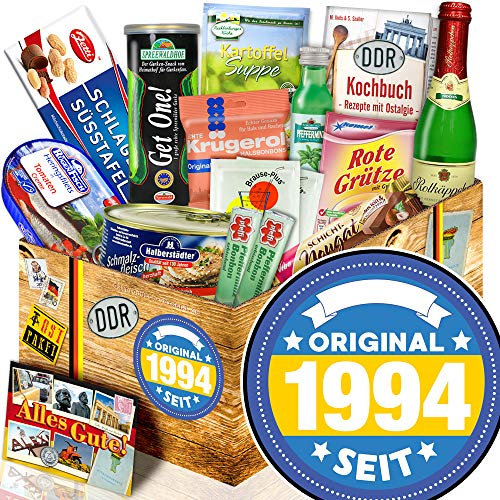 Original seit 1994-1994 Geschenkidee - Geschenkpaket DDR Spezialitäten 30.