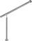 AUFUN Handlauf Edelstahl Eingangsgeländer Geländer für Treppen Wandhandlauf Treppengeländer Winkel Einstellbar für Drinnen und Draußen Treppenhaus 180 x 90 cm (L x H)