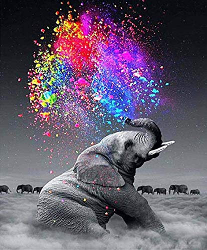 Diy Puzzle 1000 Teile 3D Elefant Erwachsene Kinderspielzeug, Heimtextilien Geschenke