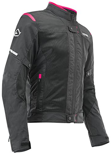ACERBIS GIACCA CE RAMSEY VENTED LADY BLACK/PINK M
