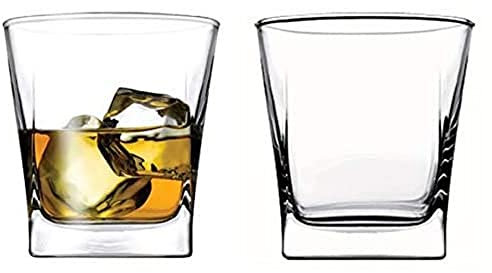 Topkapi Glas McMoulinn - Single Malt, Blended, On the Rocks, Drinks, Sonderdesign, H 9 cm, 3er Set