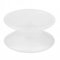 Leku Ventosa 10 Pezzi Ventose in Silicone bifacciale 1×2cm Bianco per Acquario in Vetro