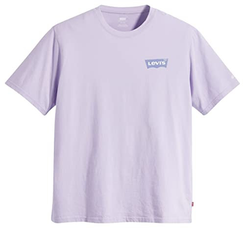 Levi's Ss Relaxed Fit T-Shirt Homme Original Batwing Purple Rose XS