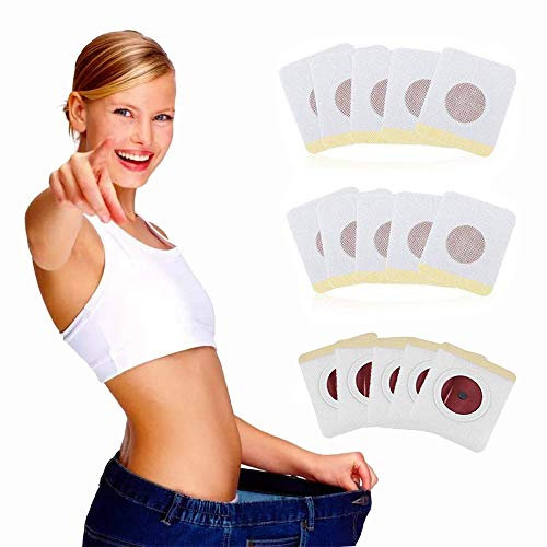 Abnehmen Patches, 60 Stück Slimming Patch, Fettverbrennung Patch am bauch, Eimer Taille, Bauchfett Taille für Körper Straffung Modellierung, Anti Cellulite, Schnelles Abnehmen und nicht reizend