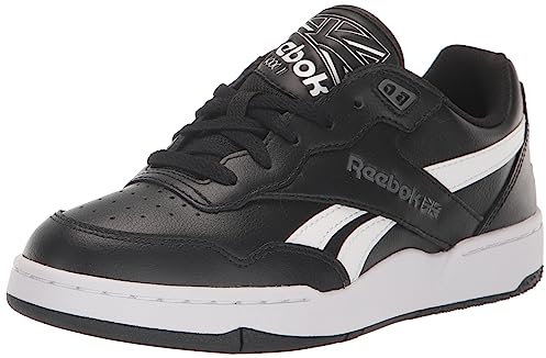 Reebok Men's Bb 4000 II Sneakers, Schwarz/Weiß/Grau, 44.5 EU