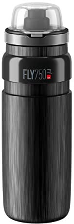 Elite S.R.L. Elite Fly Tex MTB Trinkflasche Schwarz 750ml
