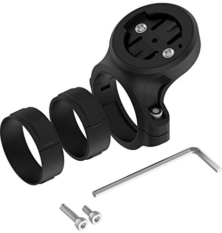 LICHIFIT Bicycle Seat Post Bracket Support for Garmin Varia RTL510 RTL515 Radar Tail Light Mountain Bike Saddle Post 1/4 Turn Mount Handlebars Stand Holder for Garmin Edge 530 830 GPS Cycling Computer