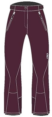CMP - Damenhosen, Burgund, S