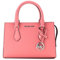 Michael Kors Sheila Umhängetasche aus veganem Leder, klein, ohne Leder, Rosa (Tea Rose)